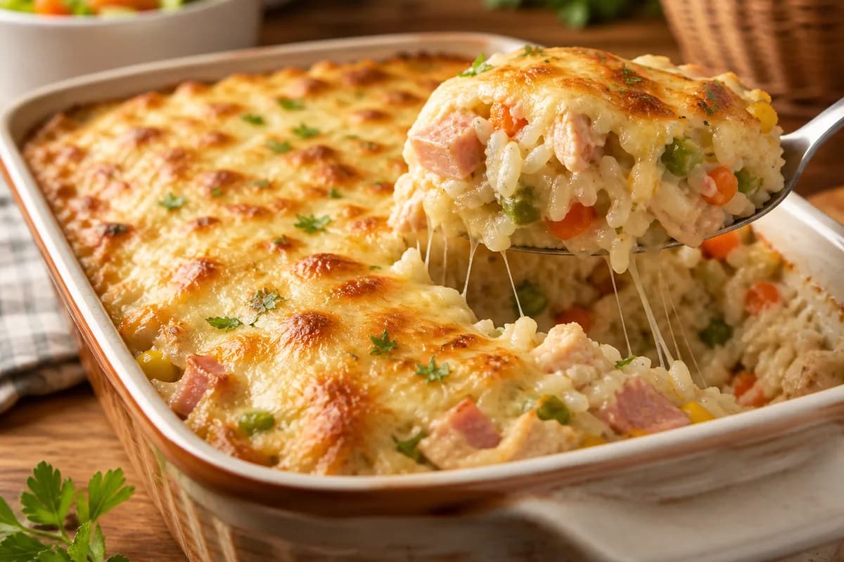 Foto ilustrativa da receita Arroz de Forno Rápido