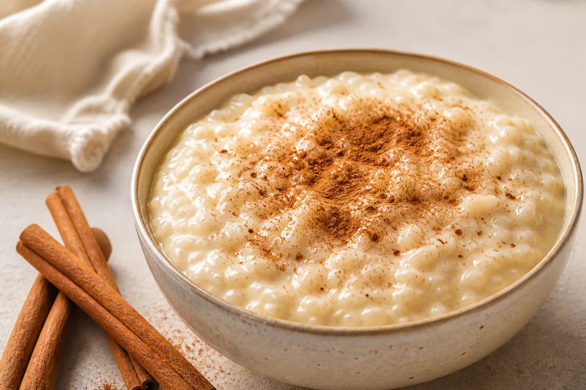 Foto ilustrativa da receita Arroz Doce Cremoso
