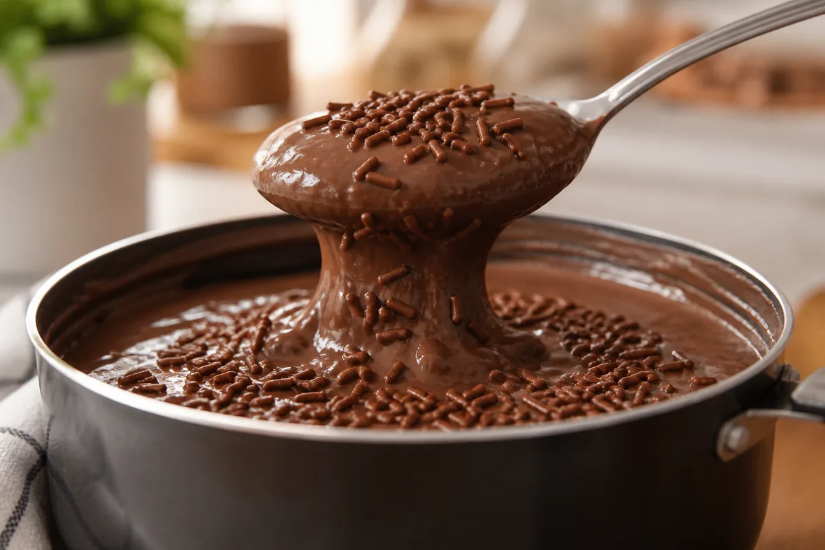 Foto ilustrativa da receita Brigadeiro de Panela