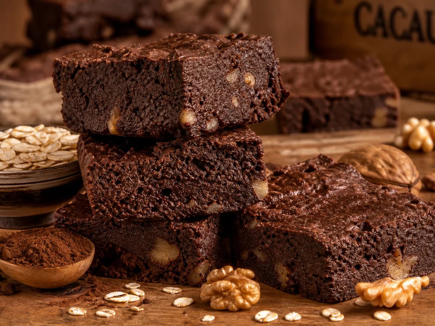 Foto ilustrativa da receita Brownie Fitness