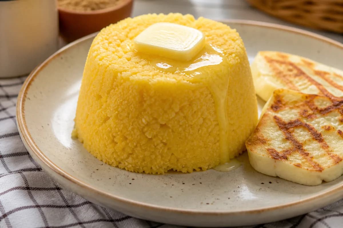 Foto ilustrativa da receita Cuscuz de Micro-ondas