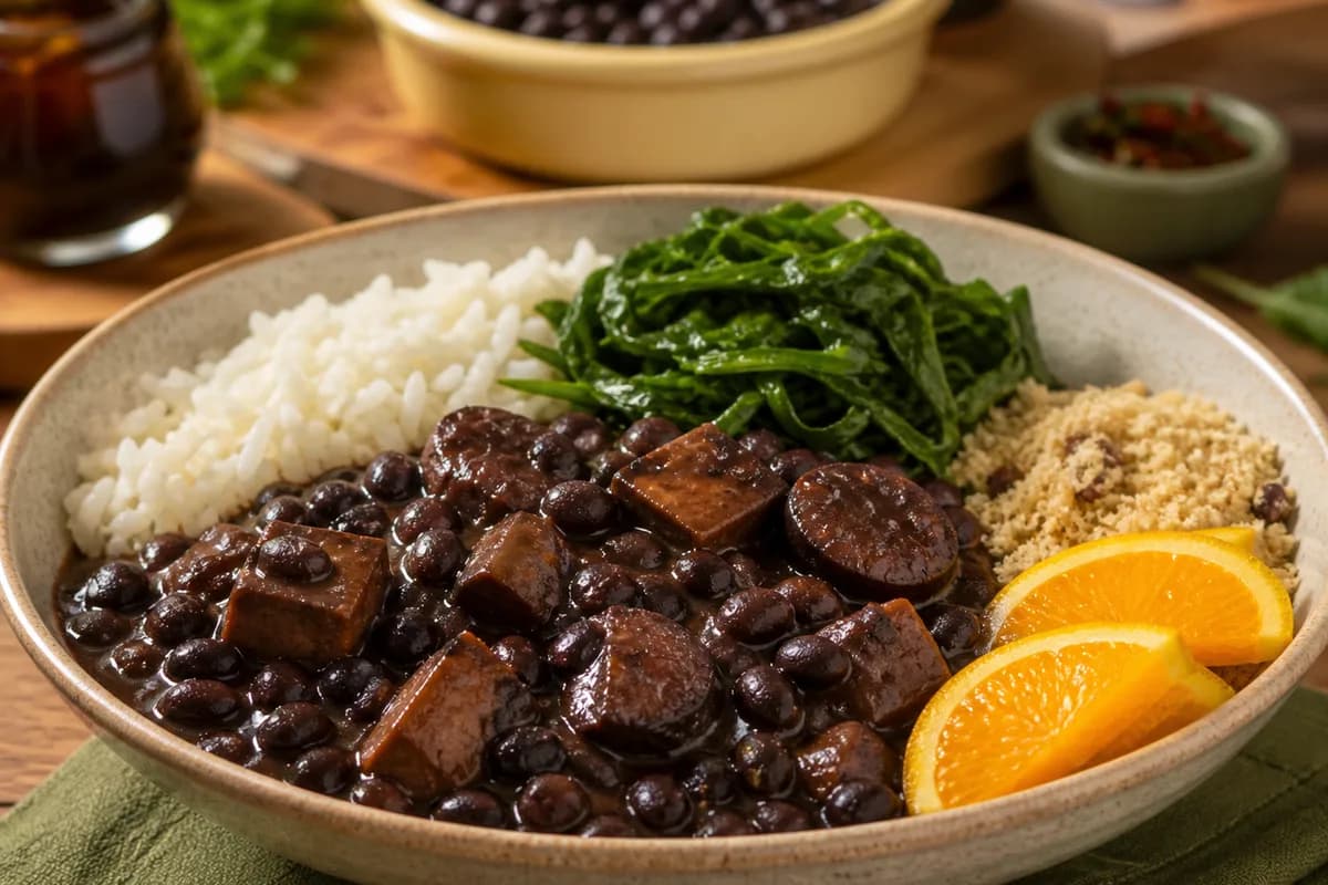 Foto ilustrativa da receita Feijoada Vegana