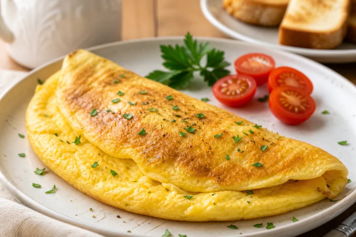 Foto ilustrativa da receita Omelete Simples