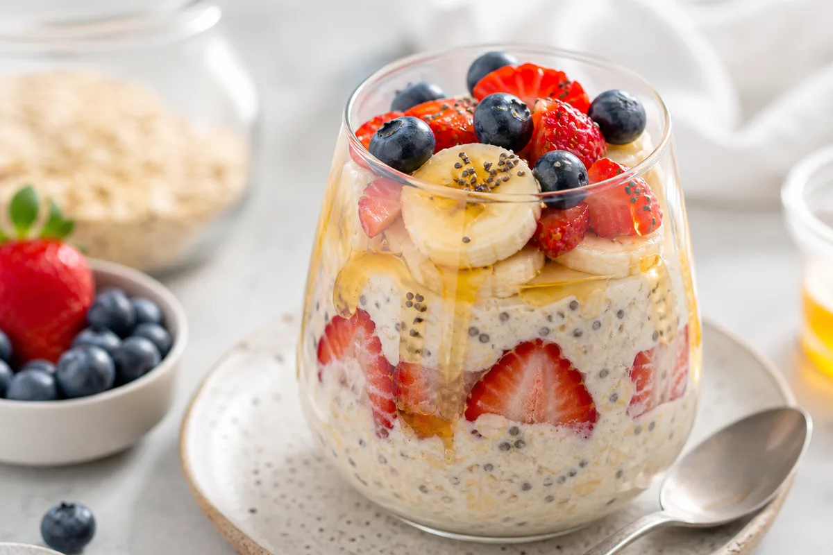 Foto ilustrativa da receita Overnight Oats