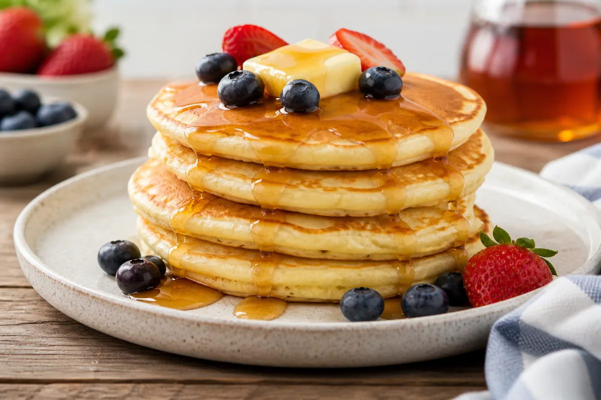 Foto ilustrativa da receita Panqueca Americana