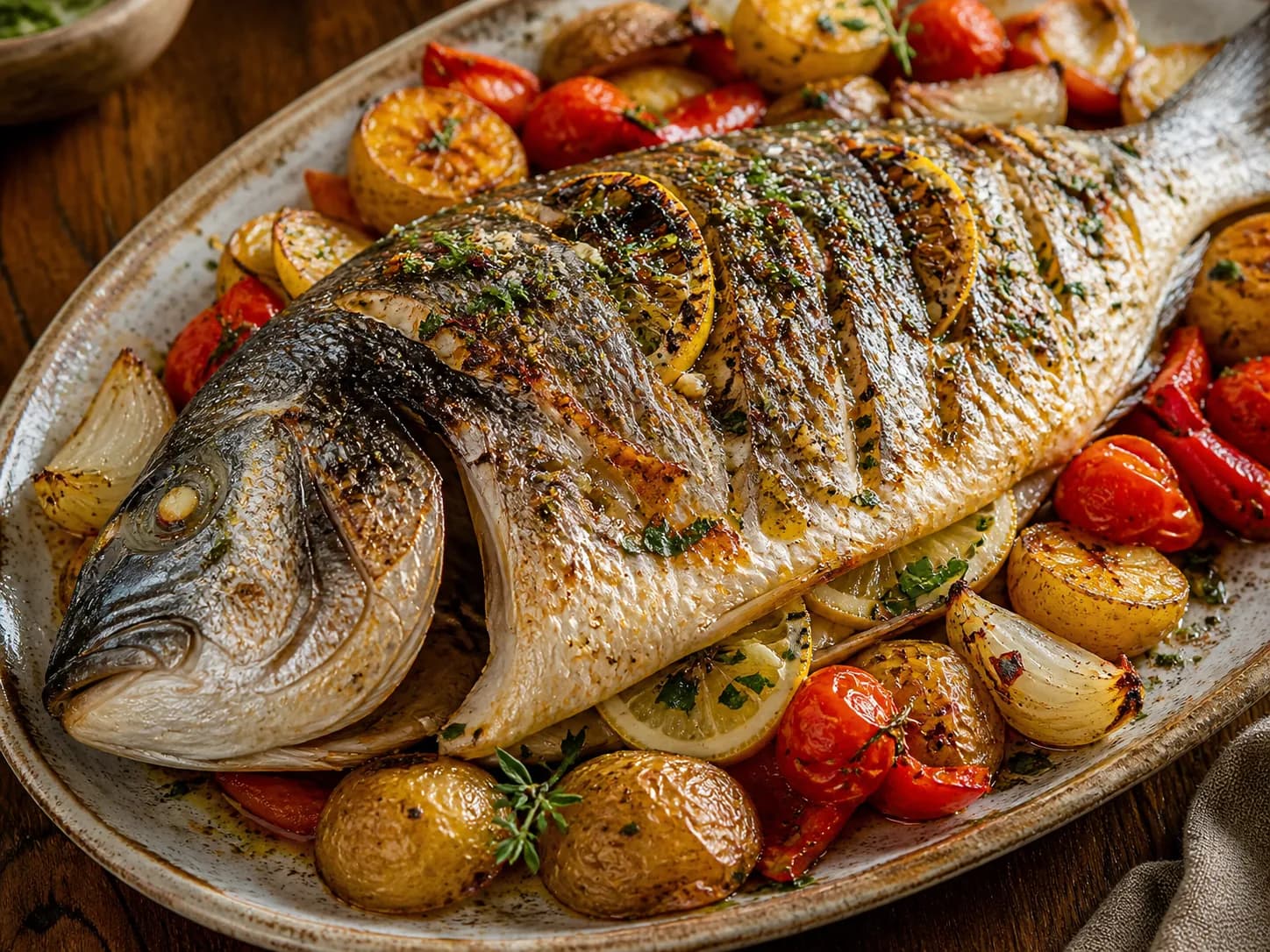 Foto ilustrativa da receita Peixe Assado