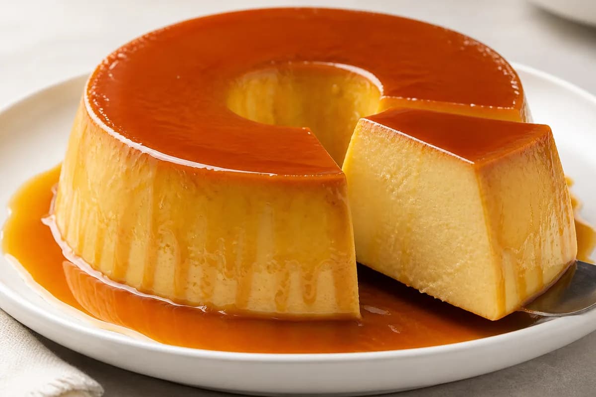 Foto ilustrativa da receita Pudim de Leite Condensado