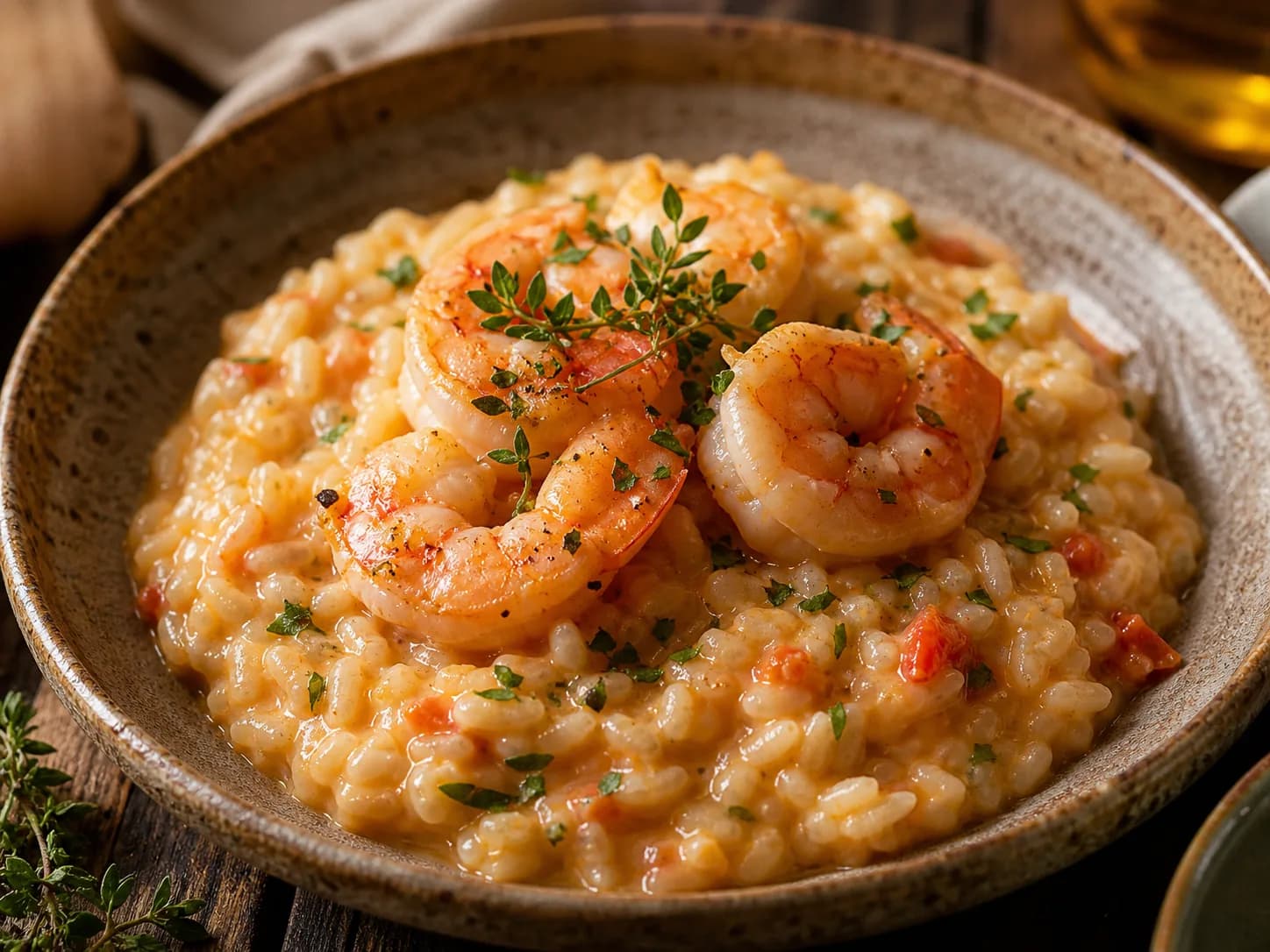 Foto ilustrativa da receita Risoto de Camarão