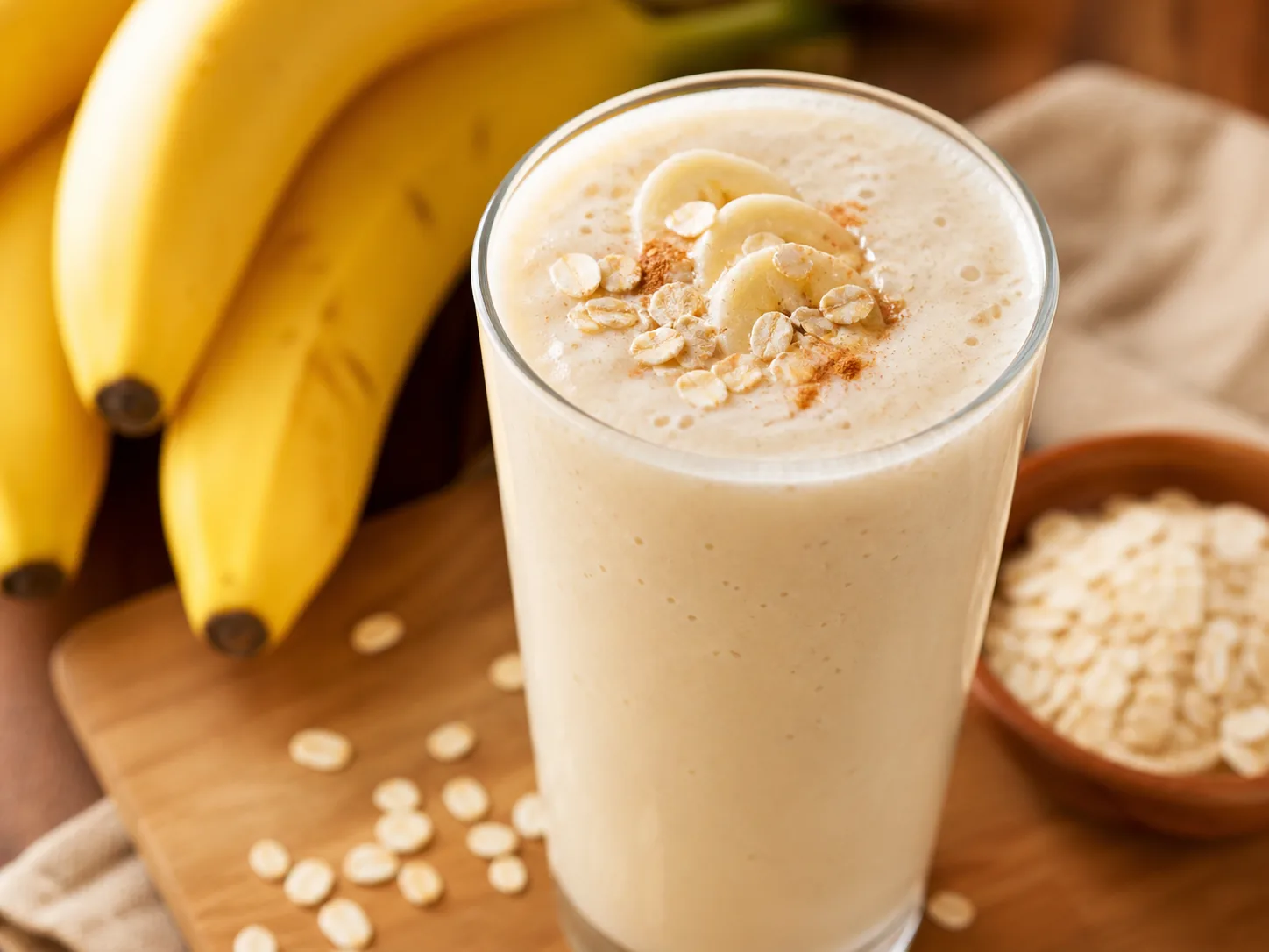 Foto ilustrativa da receita Smoothie de Banana