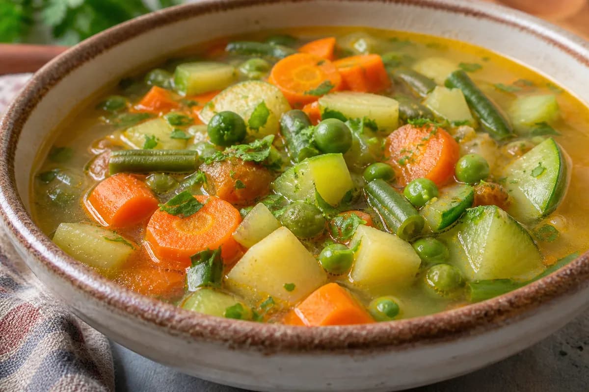 Foto ilustrativa da receita Sopa de Legumes