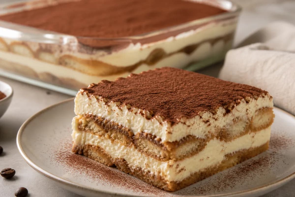 Foto ilustrativa da receita Tiramisu Fácil
