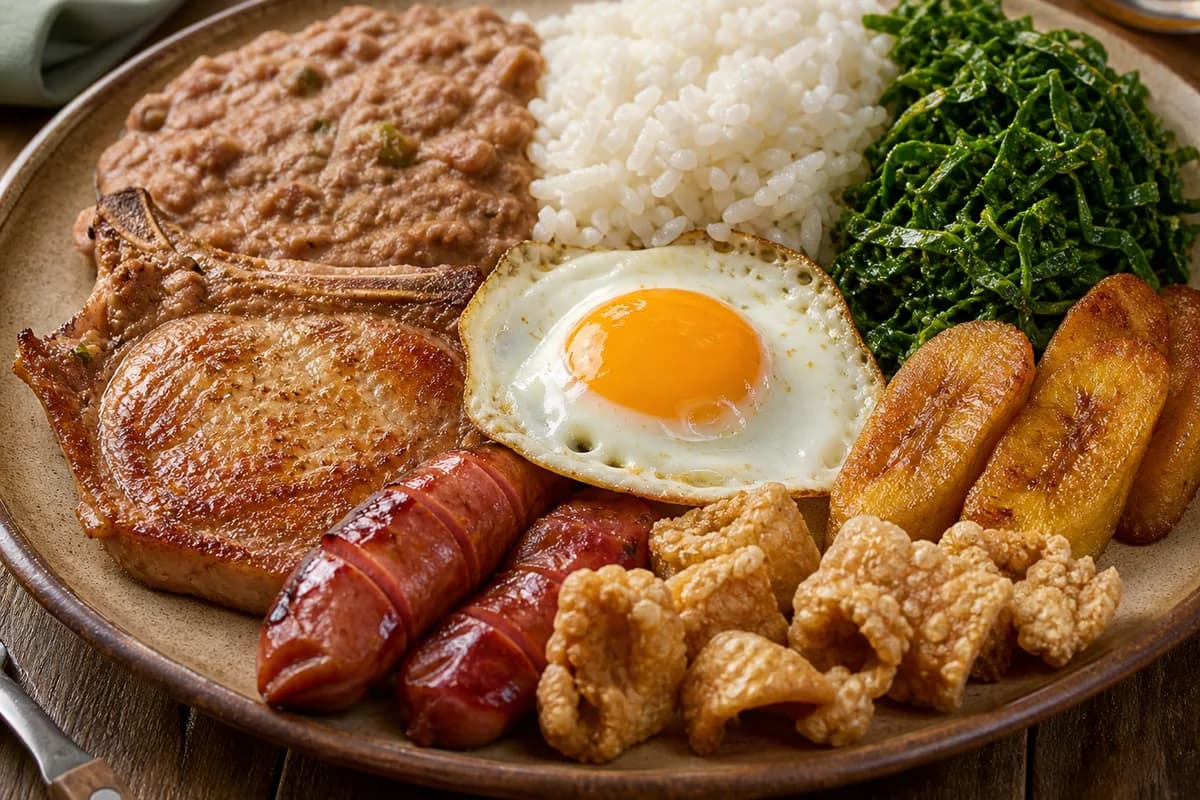 Foto ilustrativa da receita Virado à Paulista